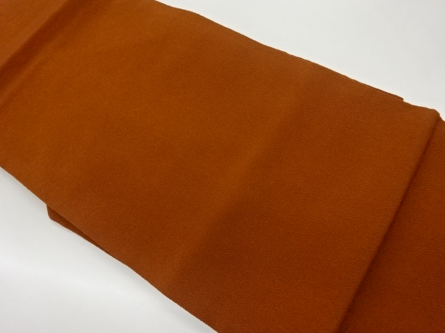 縮緬地無地名古屋帯